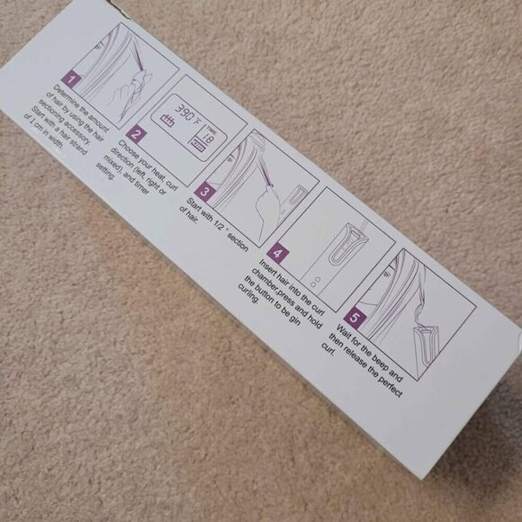 NEW Cordless automatic hair curler - Picture 5 of 8